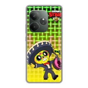 Чехлы Brawl Stars для Realme GT Neo 6 SE (AlphaPrint) (Поко в самбреро)