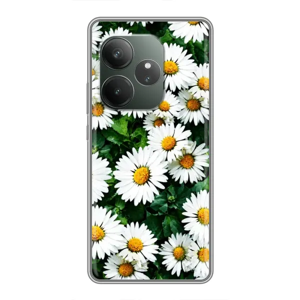 Чехол с принтом «Ромашки» для Realme GT Neo 6 SE