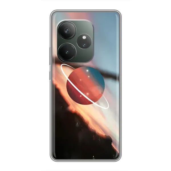 Чехол с принтом «Сатурн» для Realme GT Neo 6 SE