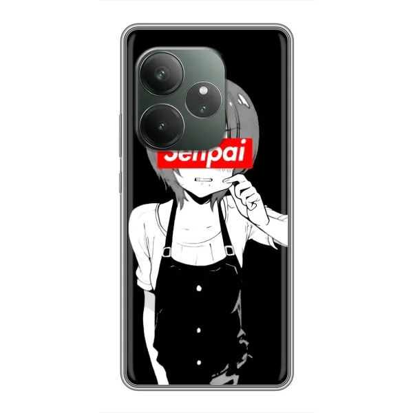 Чехол с принтом «Senpai» для Realme GT Neo 6 SE