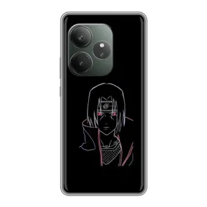 Чехол с принтом «силуэт Итачи» для Realme GT Neo 6 SE
