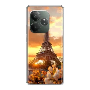 Чехол Эйфелева Башня для Realme GT Neo 6 SE - (AlphaPrint) (Солнечная башня)