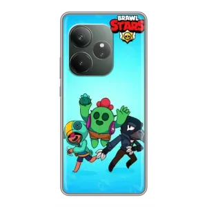 Чехлы Brawl Stars для Realme GT Neo 6 SE (AlphaPrint) (Тріо героїв)