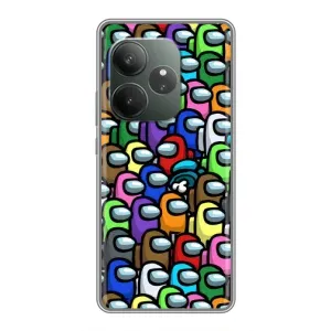 Чохли Амонг Ас для Realme GT Neo 6 SE (AlphaPrint) (Убитий)