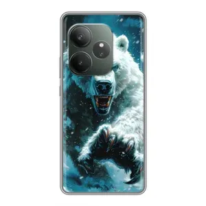 Чохол з картинкою 'Хижаки' для Realme GT Neo 6 SE (Полярний ведмідь)