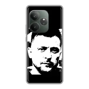 Чохол для Realme GT Neo 6 SE (AlphaPrint - с принтом Зеленського)