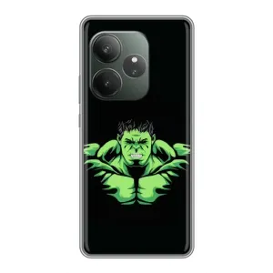 Чохли з героями Марвел Realme GT Neo 6 SE (VPrint) (Зелений Халк)