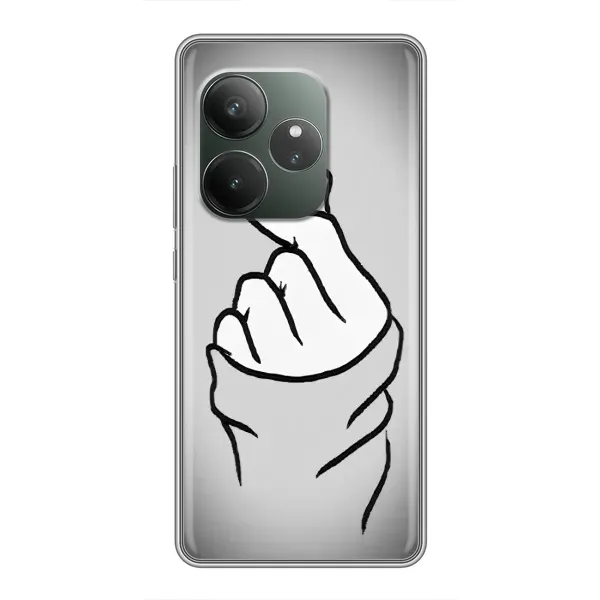 Чохол з принтом «Значок Love» для Realme GT Neo 6 SE