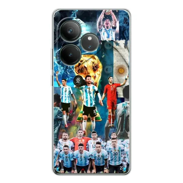 Чехол с принтом «Аргентина Месси» для Realme GT Neo 6 Чехол с принтом «Аргентина Месси» для Realme GT Neo 6