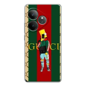 Бренднові Чохли для Realme GT Neo 6 - (PREMIUMPrint) (Барт ГУЧЧІ)