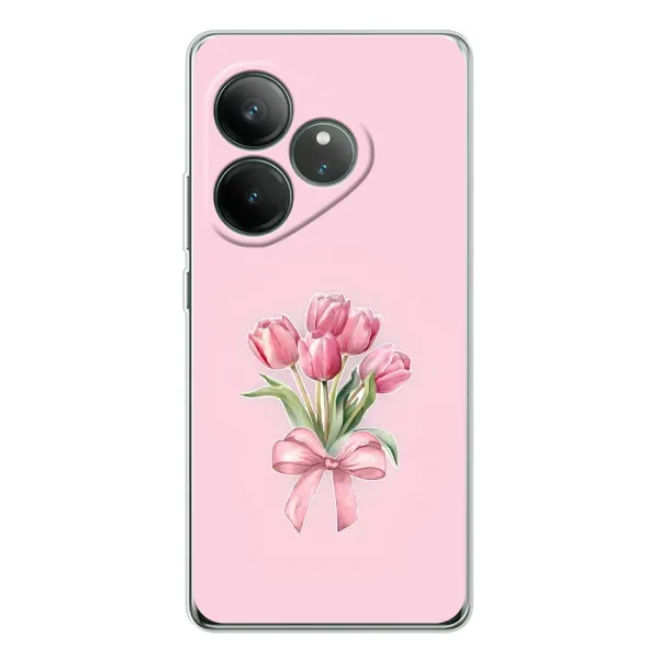 Чехол с принтом «Букет цветов» для Realme GT Neo 6