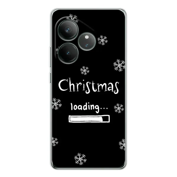 Чохол з принтом «Christmas loading» для Realme GT Neo 6 Чохол з принтом «Christmas loading» для Realme GT Neo 6