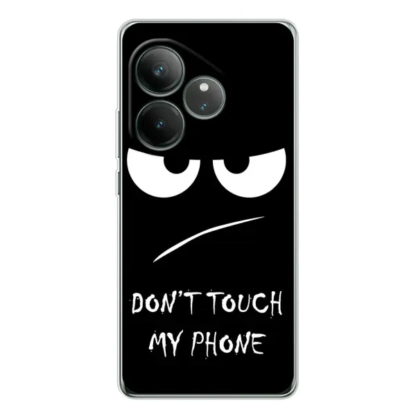 Чехол с принтом «Dont Touch» для Realme GT Neo 6 Чехол с принтом «Dont Touch» для Realme GT Neo 6
