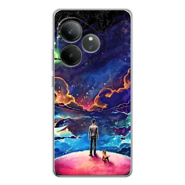 Чехол с принтом «Галактический вид» для Realme GT Neo 6