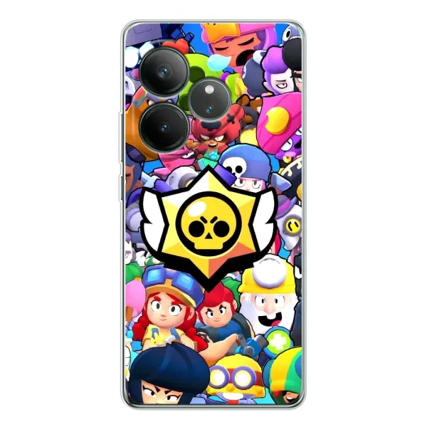 Чехол с принтом «Лого Brawl Stars» для Realme GT Neo 6