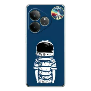 Чохол NASA для Realme GT Neo 6 (AlphaPrint) (Хлопчик в шоломі)