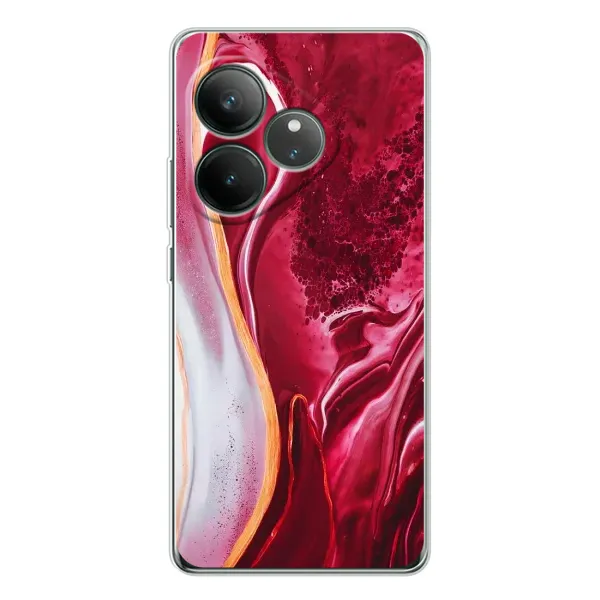Чехол с принтом «Мрамор красный» для Realme GT Neo 6 Чехол с принтом «Мрамор красный» для Realme GT Neo 6