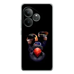 Чохол з Мавпами Realme GT Neo 6 - (AlphaPrint) (Три мавпи)