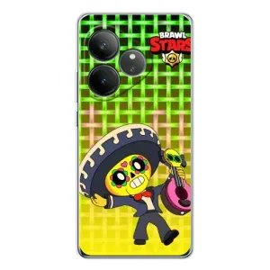 Чехлы Brawl Stars для Realme GT Neo 6 (AlphaPrint) (Поко в самбреро)