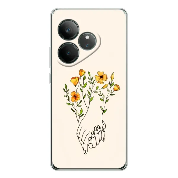 Чехол с принтом «Руки любви» для Realme GT Neo 6 Чехол с принтом «Руки любви» для Realme GT Neo 6
