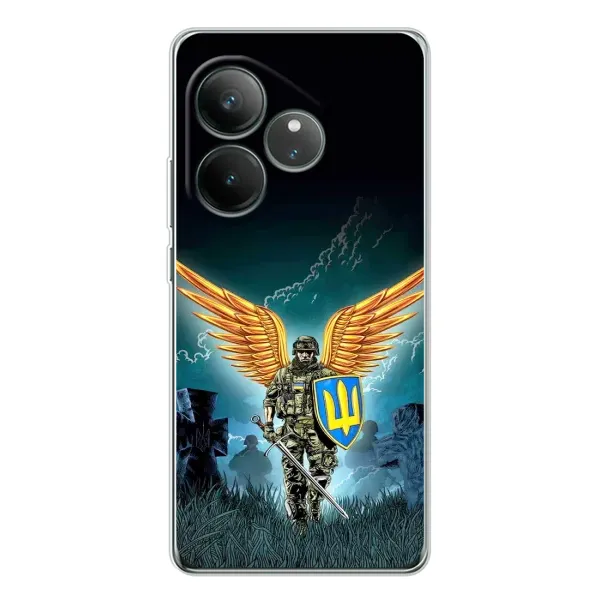 Чехол с принтом «Солдат ЗСУ» для Realme GT Neo 6