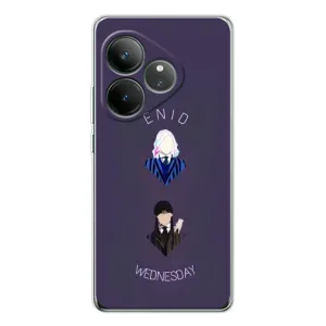Чохли Венсдей на Realme GT Neo 6 Уенсдей (AlphaPrint) (Венздей і подруга)