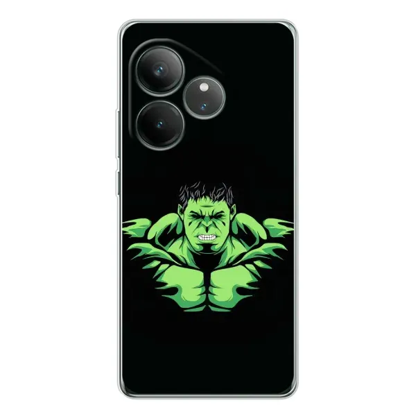 Чехол с принтом «Зелёный Халк» для Realme GT Neo 6 Чехол с принтом «Зелёный Халк» для Realme GT Neo 6