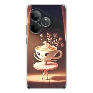Чохол з мемом Тралалело тралала на Realme GT Neo 7 (Балерина капучина)