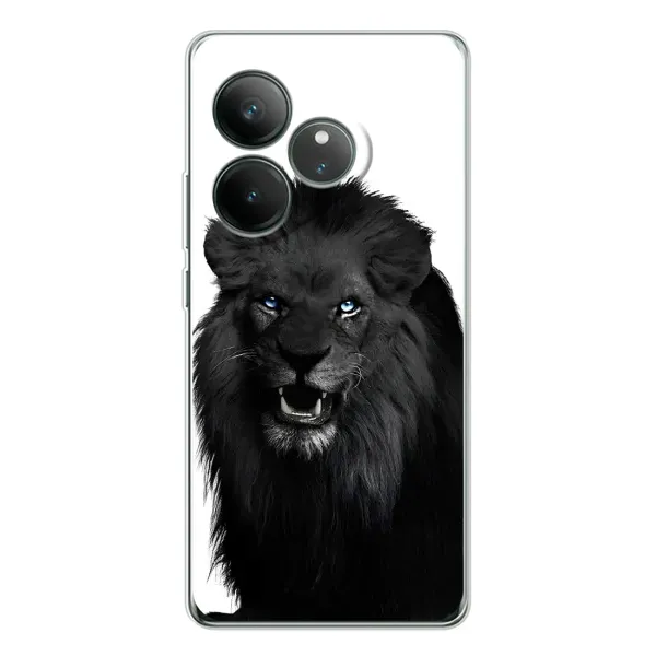 Чехол с принтом «Черный ЛЕВ» для Realme GT Neo 7