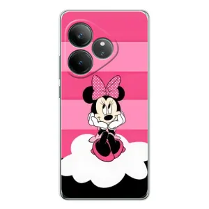 Міккі Маус чохол для Realme GT Neo 7 (AlphaPrint - Мультяшні) (Дівчинка Maus)