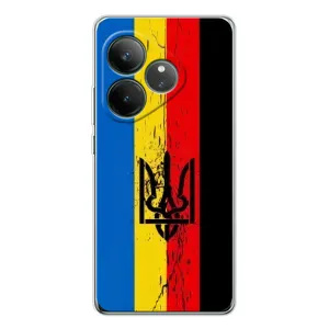 Украинские Чехлы для Realme GT Neo 7 с картинкой УПА (AlphaPrint) (Прапор УПА)