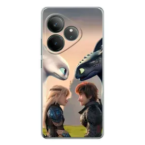 Чохол як приборкати дракона на Realme GT Neo 7 (Гикавка і Астрід)