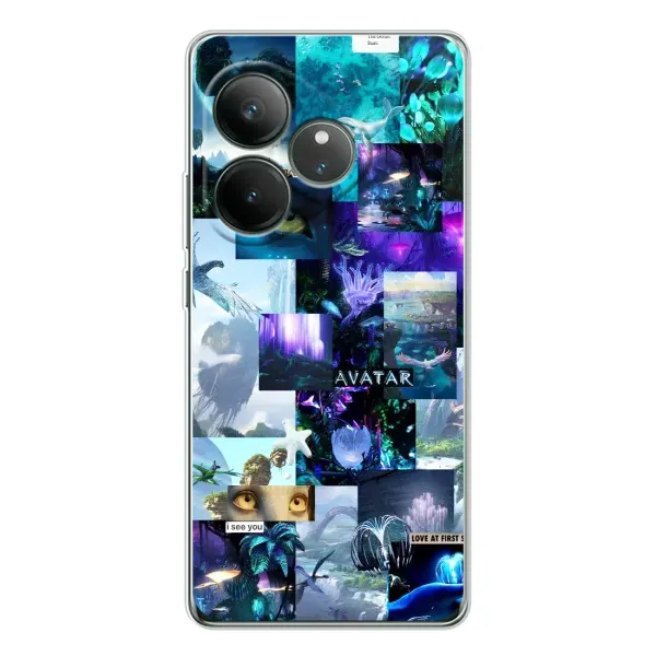Чехол с принтом «коллаж Аватар» для Realme GT Neo 7