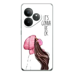 Чехол с печатью для Realme GT Neo 7 - (Мода) (AlphaPrint) (Коронавирус)