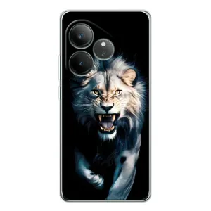 Чохол з картинкою 'Хижаки' для Realme GT Neo 7 (Лев у темряві)