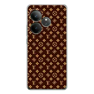 Чохли Луі Вітон для Realme GT Neo 7 (AlphaPrint - LOUIS VUITTON) (лого LOUIS VUITTON)