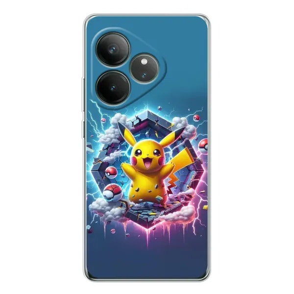 Чехол с принтом «Лого Пикачу» для Realme GT Neo 7