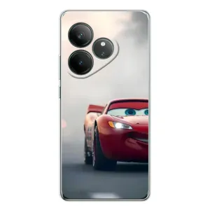 Силиконовый чехол Маквин для Realme GT Neo 7 (Скоростной Маквин)