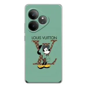 Чохли Луі Вітон для Realme GT Neo 7 (AlphaPrint - LOUIS VUITTON) (Міккі Маус LV)