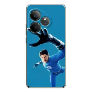 Чохол з принтом Фантастична четвірка для Realme GT Neo 7 (Містер Фантастік супергерой)