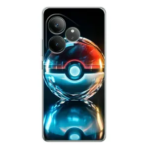 Чохол з Пікачу на Realme GT Neo 7 (М'яч Пікачу)