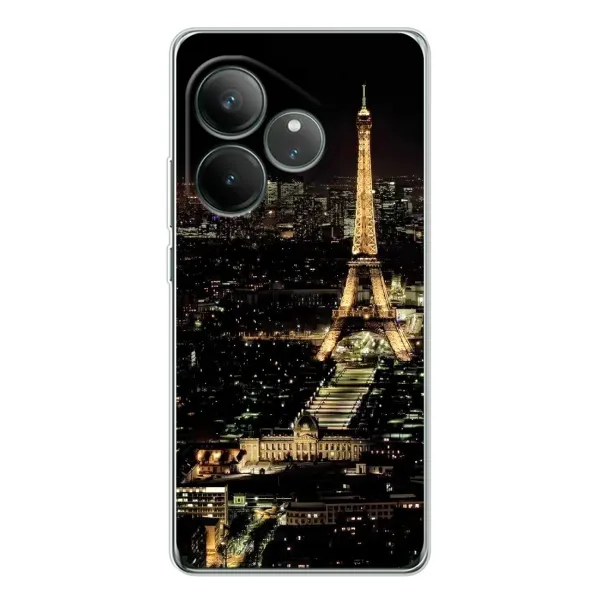 Чехол с принтом «Ночной Париж» для Realme GT Neo 7