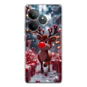 Чохол з принтом «Олень серед подарунків» для Realme GT Neo 7