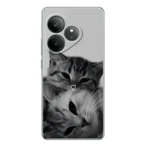 Чохол з малюнком кіт на Realme GT Neo 7 (Пара котів)