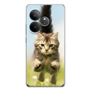 Чохли з Котиками для Realme GT Neo 7 (VPrint) (Прижок кота)