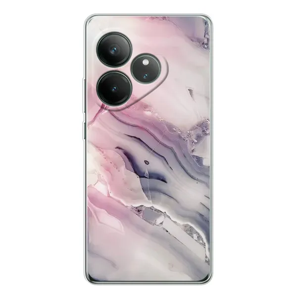 Чехол с принтом «Пурпурный Мрамор» для Realme GT Neo 7