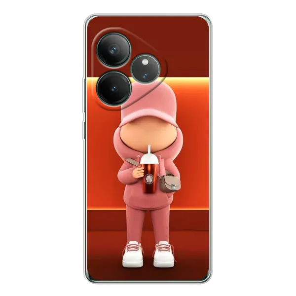 Чехол с принтом «С Кофе» для Realme GT Neo 7
