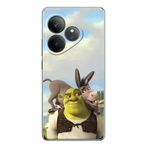 Чохол з принтом «Шрек та Осел» для Realme GT Neo 7