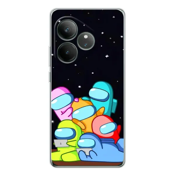 Чехол с принтом «Скины в космосе» для Realme GT Neo 7