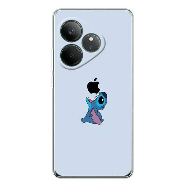 Чохол з принтом «Stitch apple» для Realme GT Neo 7